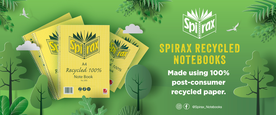 Spirax Recycled Range