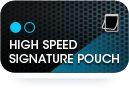 High speed pouch